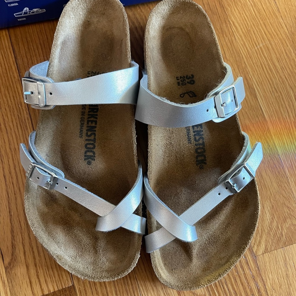 Birkenstock Mayari silver 39R